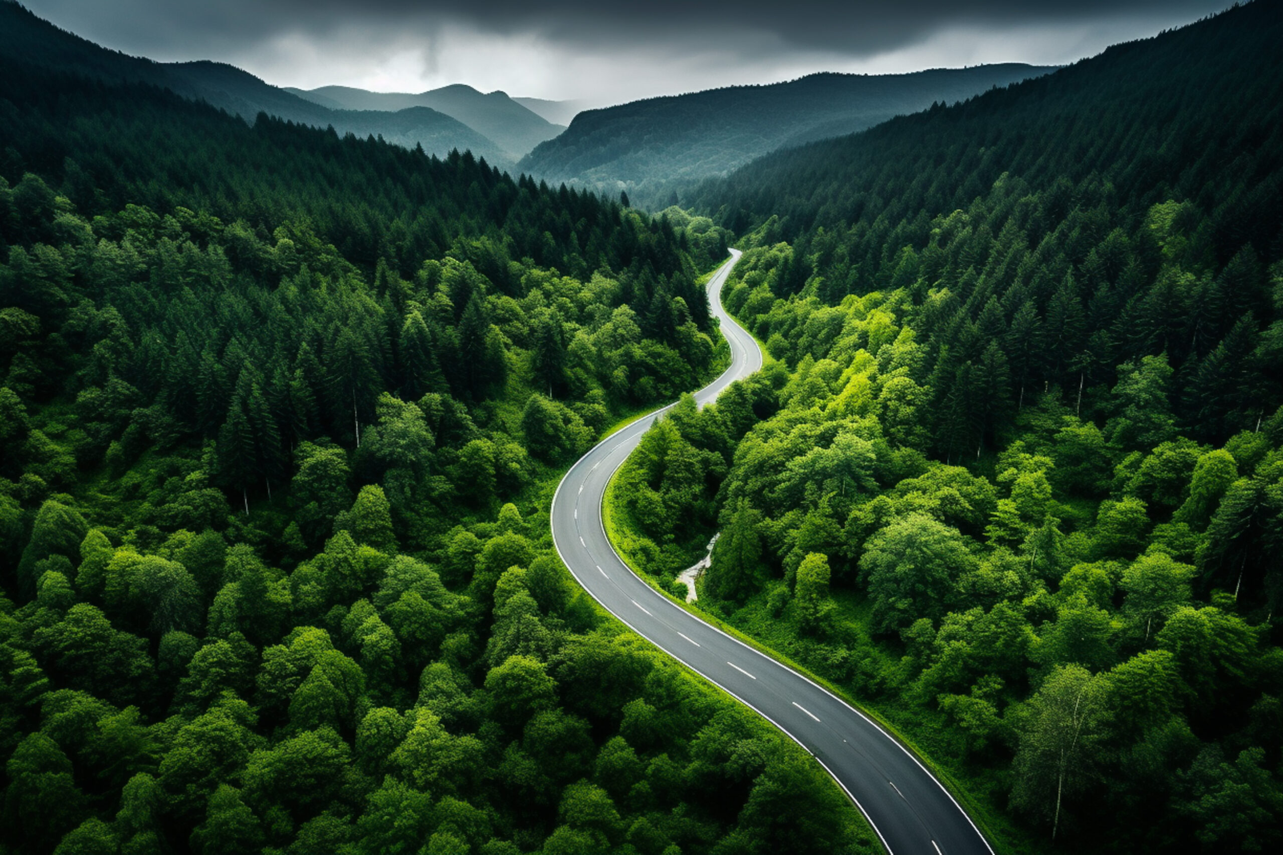 production-services-and-filming-in-slovakia-road-through-lush-forest